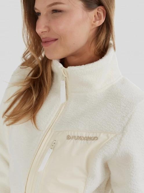 Fundango Shiloh Fleece Jacket női polár pulóver fehér színben 6