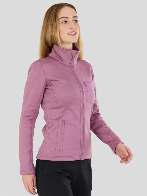 Fundango Antilles Melange Jacket női polár pulóver rózsaszín színben 6