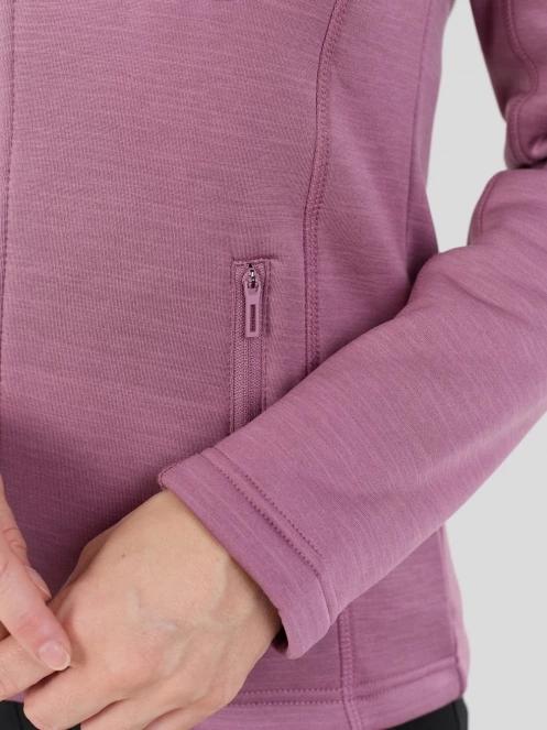 Fundango Antilles Melange Jacket női polár pulóver rózsaszín színben 9