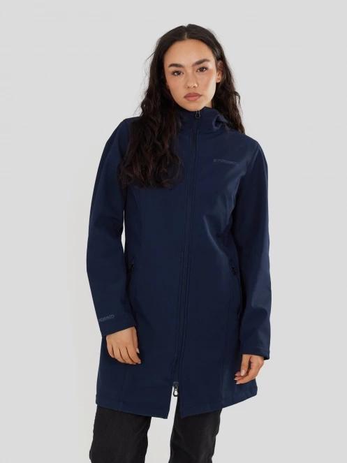 Fundango Wichita Softshell Jacket női softshell kabát sötétkék színben 2