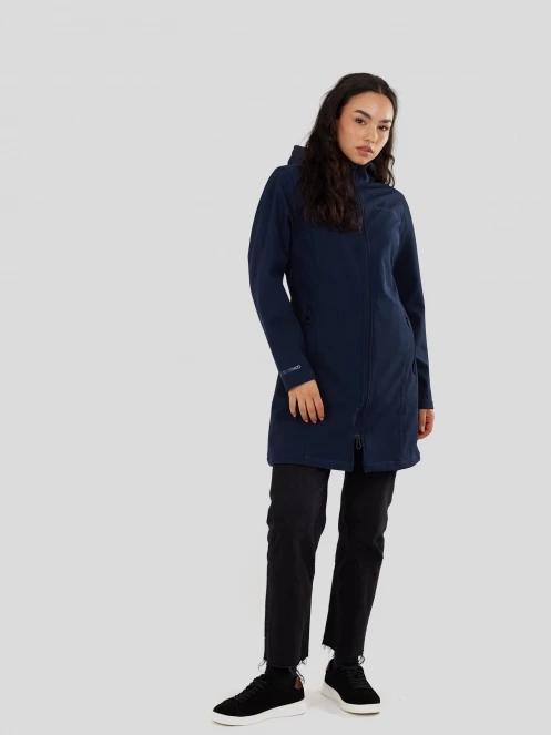 Fundango Wichita Softshell Jacket női softshell kabát sötétkék színben 4