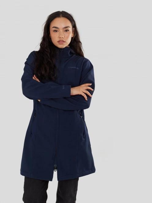 Fundango Wichita Softshell Jacket női softshell kabát sötétkék színben 5