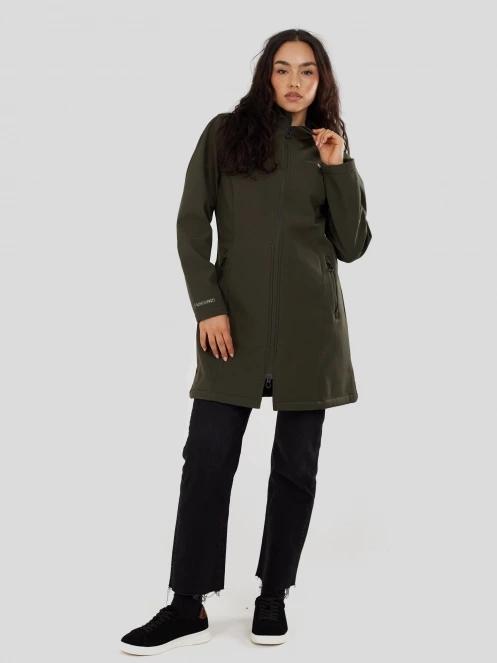 Fundango Wichita Softshell Jacket női softshell kabát oliva színben 4
