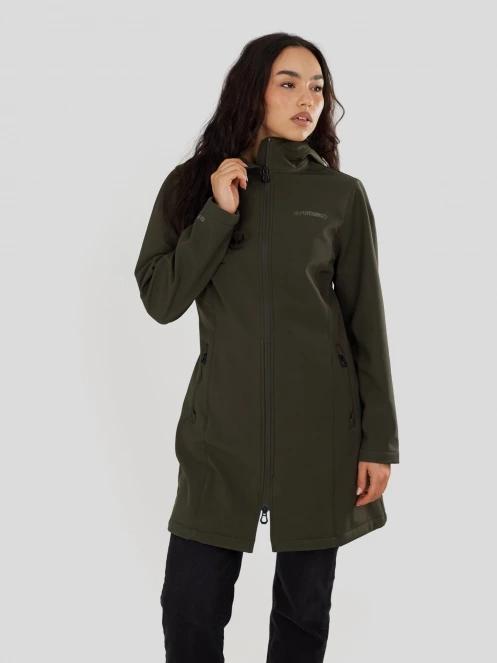 Fundango Wichita Softshell Jacket női softshell kabát oliva színben 5