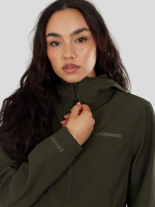 Fundango Wichita Softshell Jacket női softshell kabát oliva színben 6