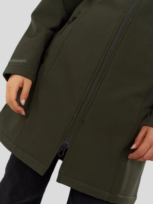 Fundango Wichita Softshell Jacket női softshell kabát oliva színben 7