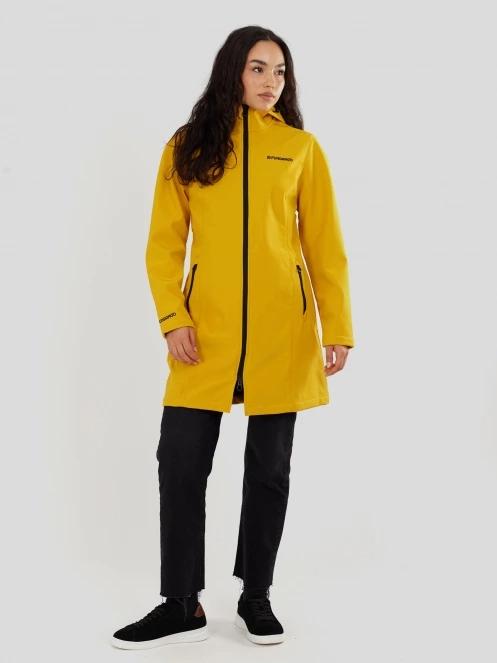 Fundango Wichita Softshell Jacket női softshell kabát sárga színben 4