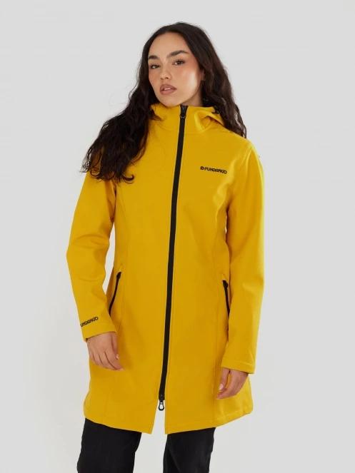 Fundango Wichita Softshell Jacket női softshell kabát sárga színben 6
