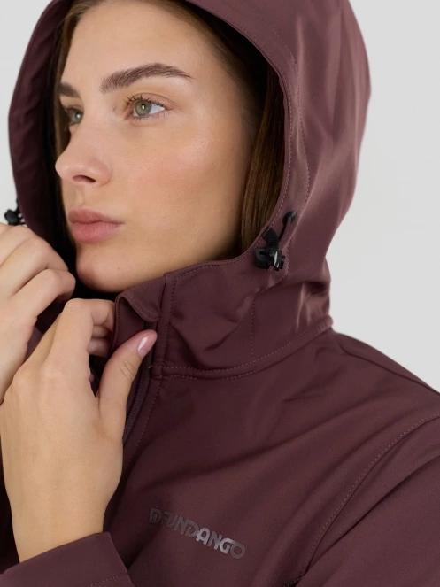 Fundango Wichita Softshell Jacket női softshell kabát lila színben 7