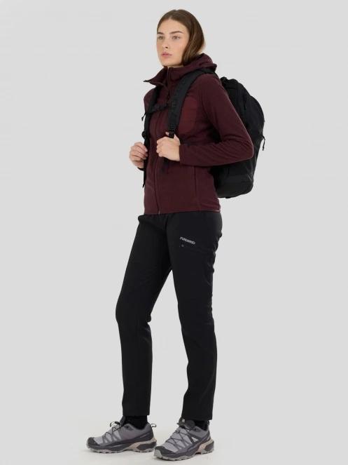 Fundango Nigata Full Zip Hoodie női hibrid felső lila színben 4