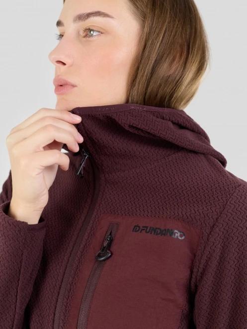 Fundango Nigata Full Zip Hoodie női hibrid felső lila színben 7