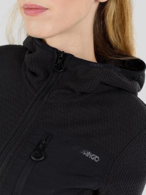 Fundango Nigata Full Zip Hoodie női hibrid felső fekete színben 7