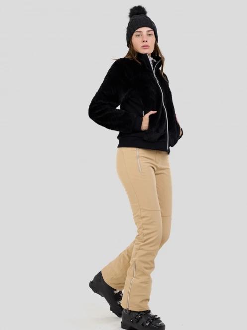 Fundango Marigold Shearling Jacket női hibrid felső fekete színben 4