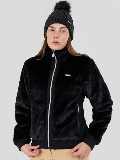 Fundango Marigold Shearling Jacket női hibrid felső fekete színben 6