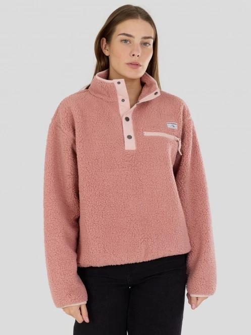 Fundango Pacha Fleece Jacket női polár pulóver rózsaszín színben 2