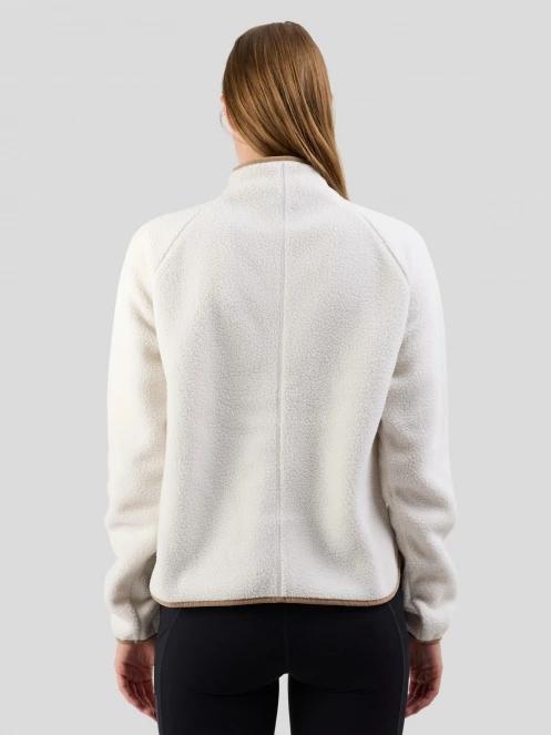 Fundango Roselake Pile Jacket női polár pulóver fehér színben 3