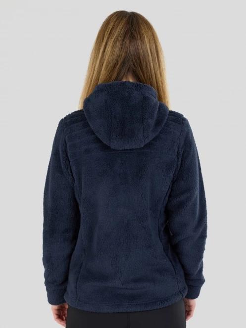 Fundango Zealand Plush Pile Jacket női polár pulóver sötétkék színben 3