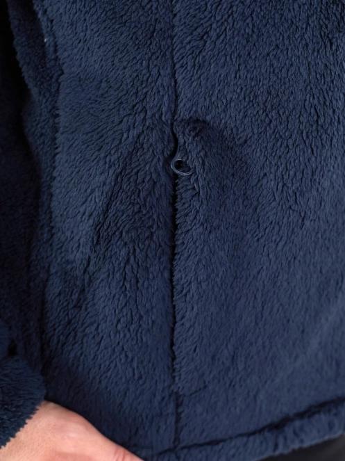 Fundango Zealand Plush Pile Jacket női polár pulóver sötétkék színben 6
