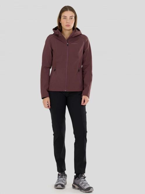 Fundango Astralite Softshell Jacket női softshell kabát lila színben 4