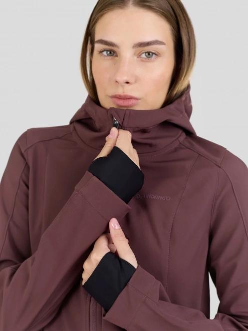 Fundango Astralite Softshell Jacket női softshell kabát lila színben 6