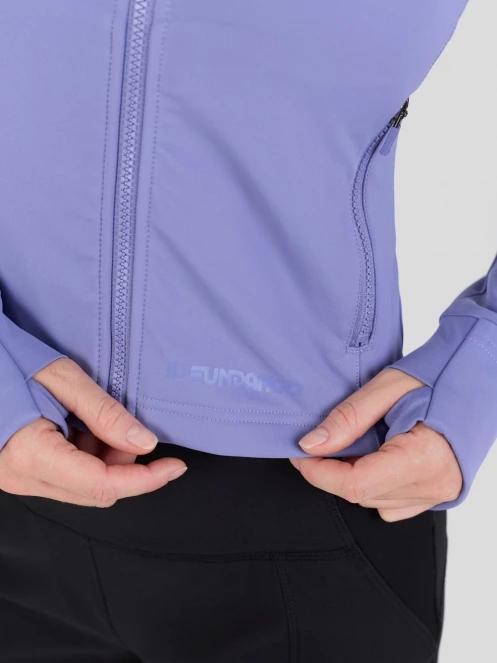 Fundango Flow Thermo Zip Up női hosszú ujjú sport póló lila színben 8