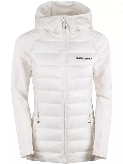 Fundango Afton női softshell kabát fehér színben 4