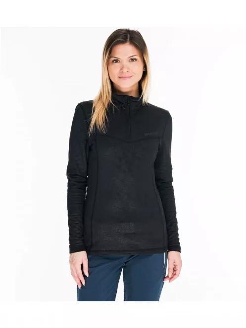 Fundango Vanda női polár pulóver fekete színben 2