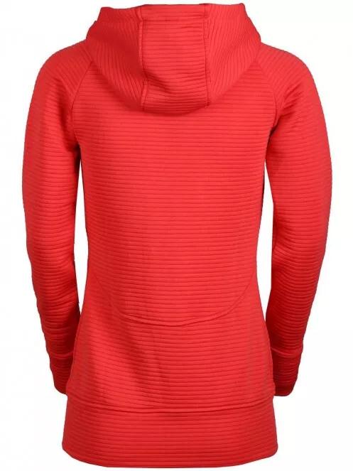 Fundango SHARE Hooded Fleece női polár pulóver piros színben 5