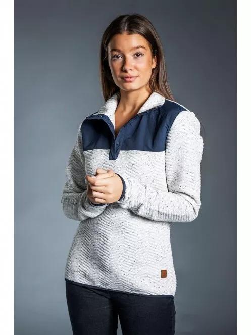 Fundango MONTANA Pullover női pulóver szürke színben 3