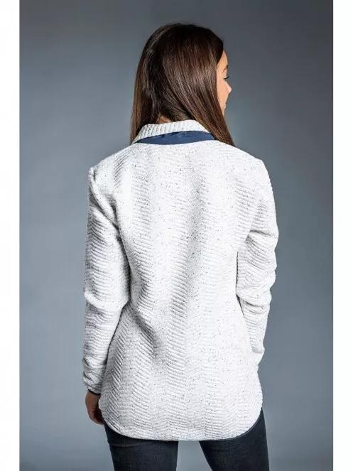 Fundango MONTANA Pullover női pulóver szürke színben 4