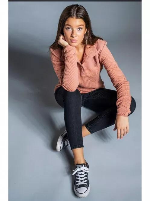 Fundango MONTANA Pullover női pulóver rózsaszín színben 4