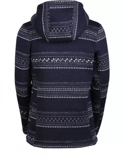Fundango ARA Fleece Jacket női kapucnis pulóver sötétkék színben 6