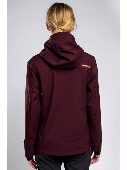 Fundango RAURIS Softshell Jacket W női softshell kabát piros színben 3