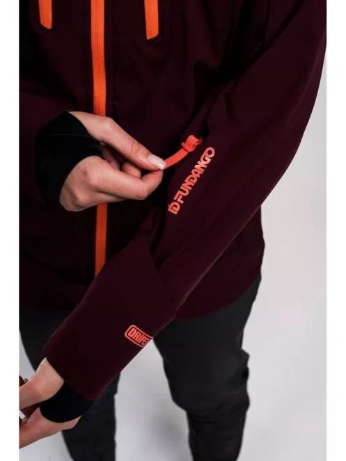 Fundango RAURIS Softshell Jacket W női softshell kabát piros színben 4