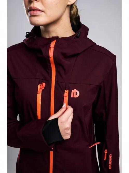 Fundango RAURIS Softshell Jacket W női softshell kabát piros színben 5