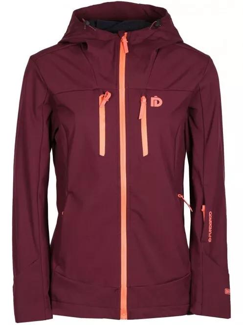 Fundango RAURIS Softshell Jacket W női softshell kabát piros színben 6