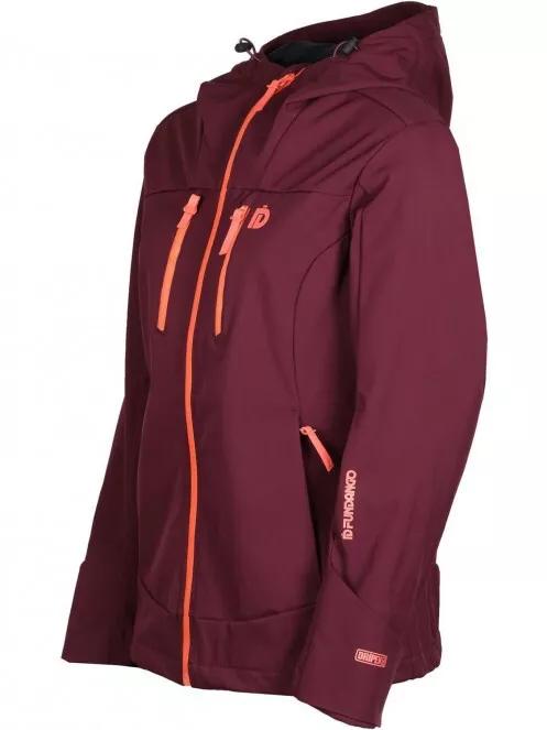Fundango RAURIS Softshell Jacket W női softshell kabát piros színben 7