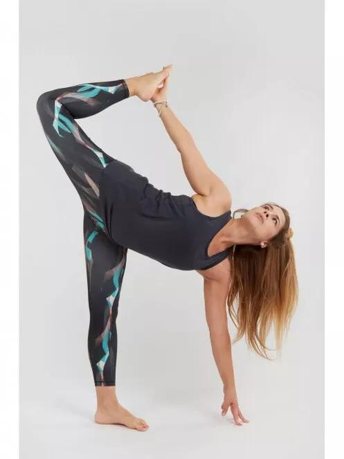 Fundango Zen High Rise Leggings női sportnadrág sötétkék színben 6