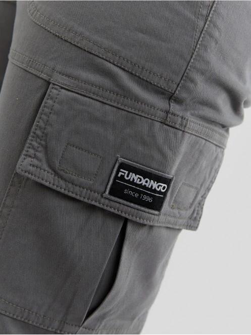 Fundango Alina Cargo Pants női oldalzsebes utcai nadrág zöld színben 6