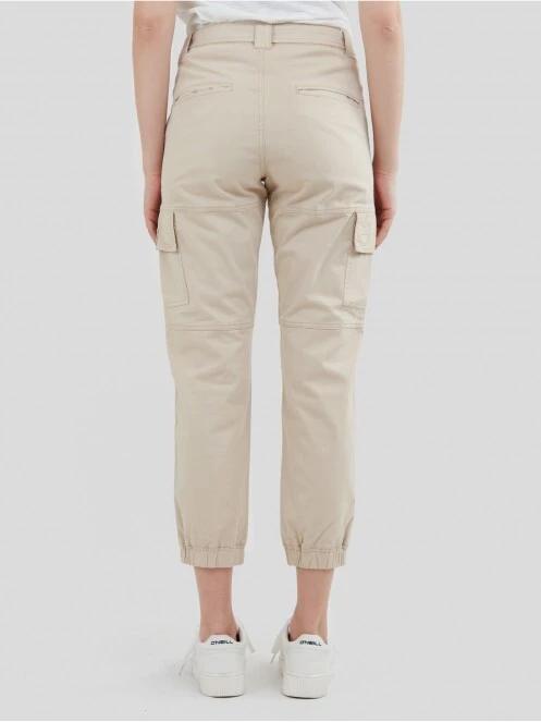 Fundango Alina Cargo Pants női oldalzsebes utcai nadrág homok színben 3
