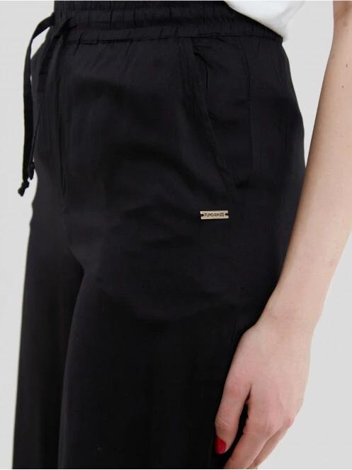 Fundango Poppy Pants női utcai nadrág fekete színben 6