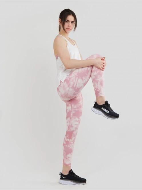 Fundango Zen Leggings női leggings rózsaszín színben 4