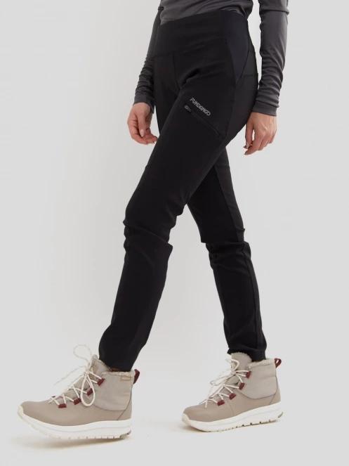 Fundango Delilah Wind Block Leggings női sportnadrág fekete színben 2