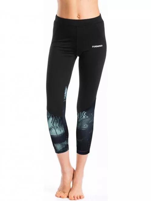 Fundango Legging Performance női sportnadrág zöld színben 2