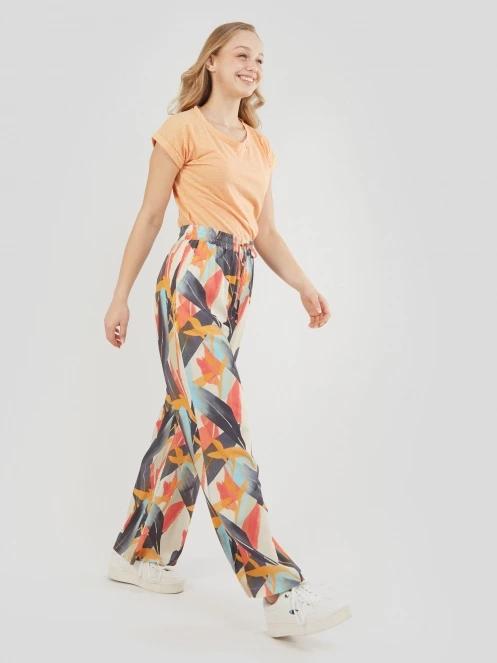 Fundango Poppy Pants női hosszú nadrág multikolor színben 4