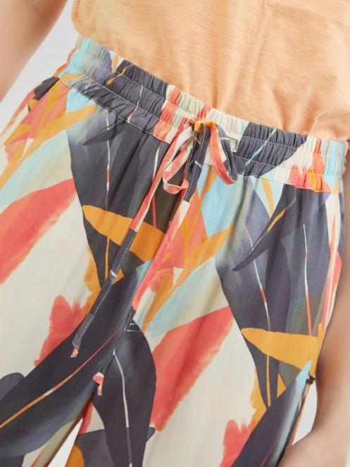 Fundango Poppy Pants női hosszú nadrág multikolor színben 5