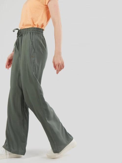 Fundango Poppy Pants női hosszú nadrág oliva színben 7