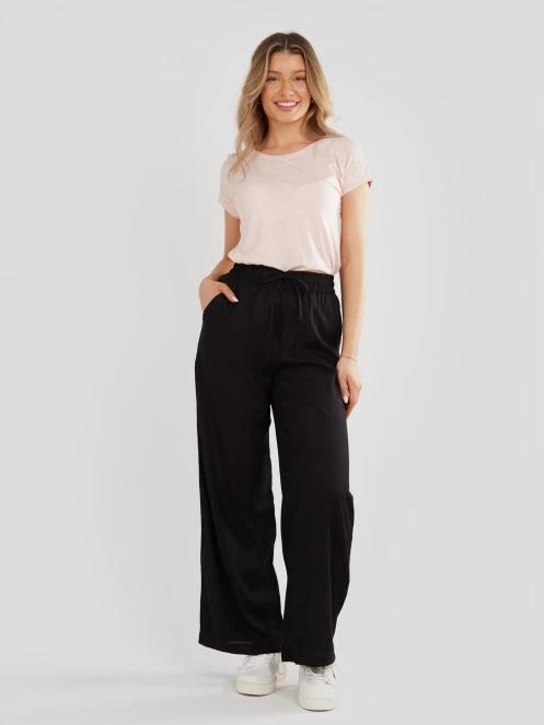 Fundango Poppy Pants női hosszú nadrág fekete színben 4
