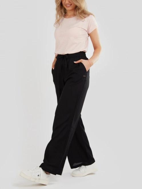 Fundango Poppy Pants női hosszú nadrág fekete színben 5