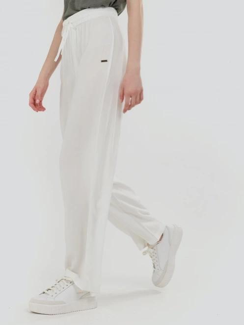 Fundango Poppy Pants női hosszú nadrág fehér színben 2